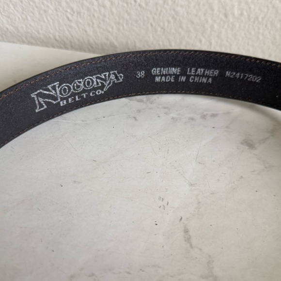 NOCONA Leather Belt - Picture 2 of 5